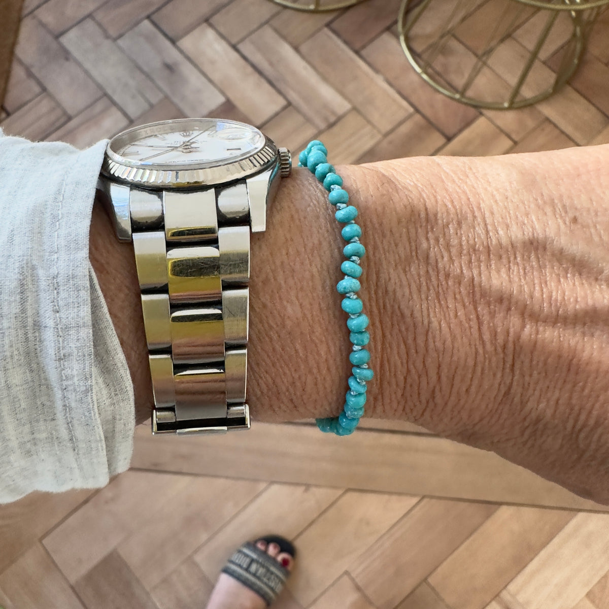 Knotted Turquoise bracelet