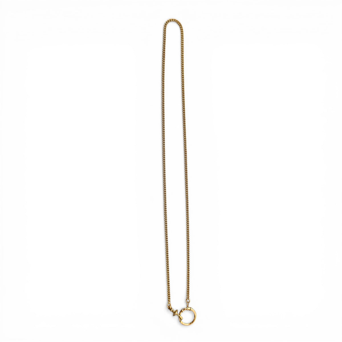 14k solid gold watch chain Necklace
