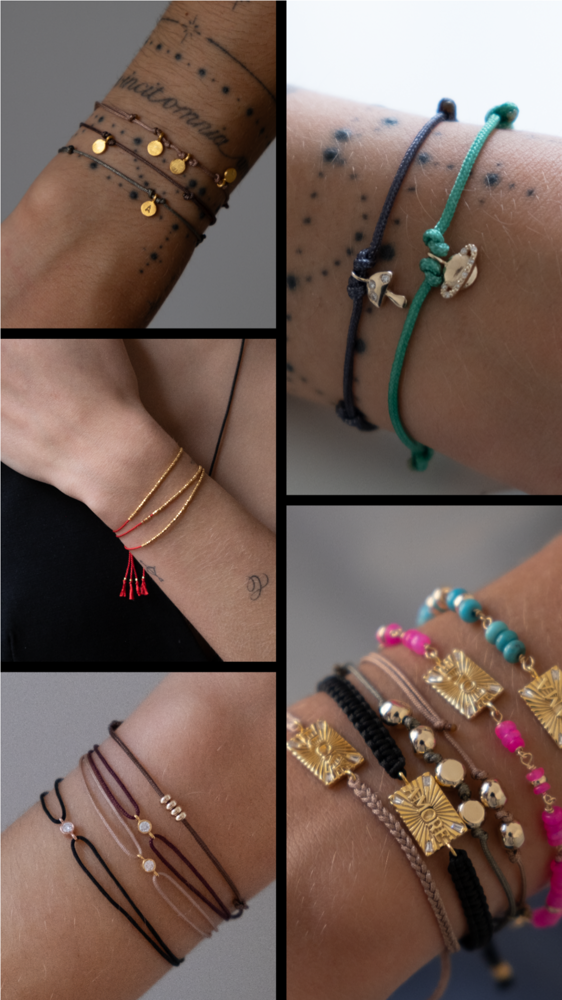 Friendship Bracelets, Reimagined in 14k Gold