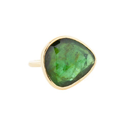 Green Tourmaline Ring