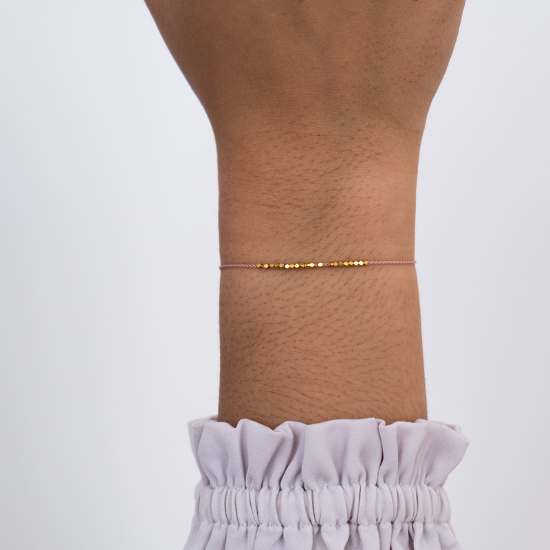 Solid Gold Friendship bracelet 18k