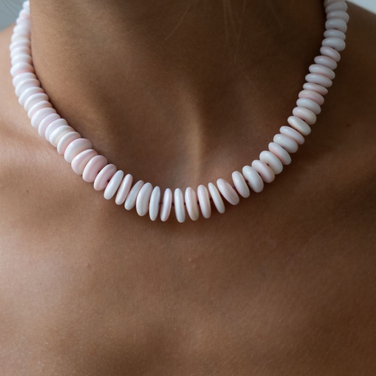 Pink Queen Conch Necklace
