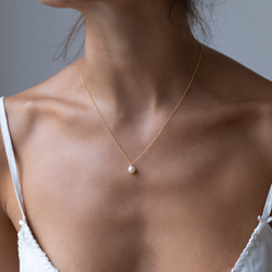 14k Pearl necklace