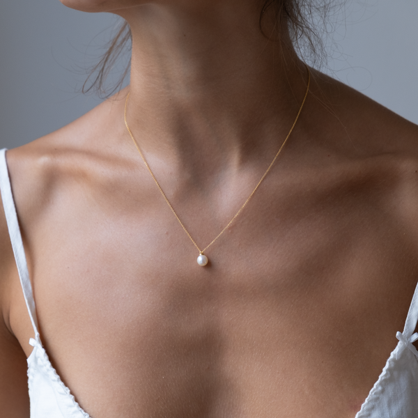 14k Pearl necklace