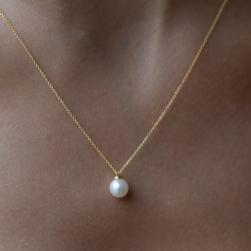 14k Pearl necklace