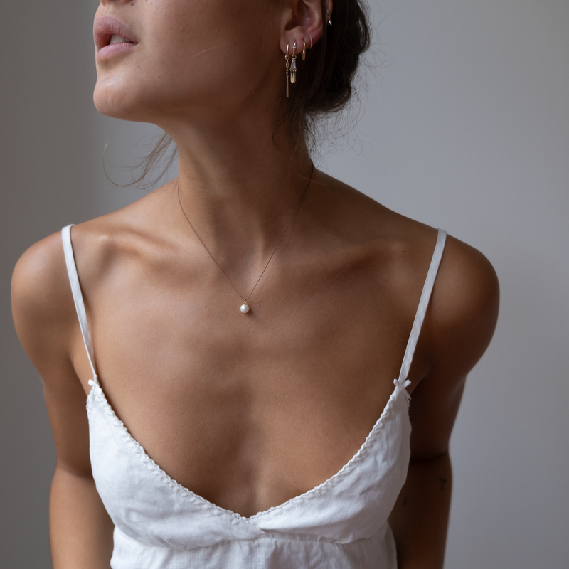 14k Pearl necklace