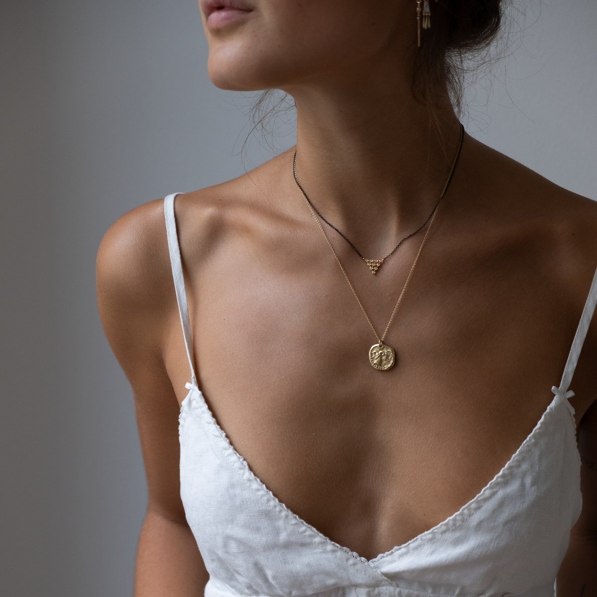 14k Zodiac Pendant necklace
