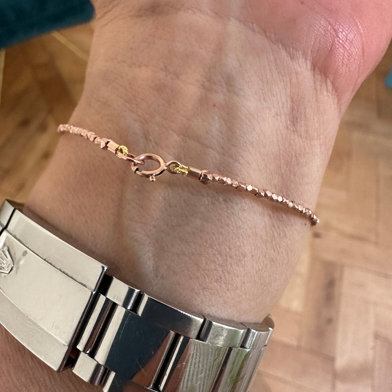 Rose Gold Essential bead bracelet