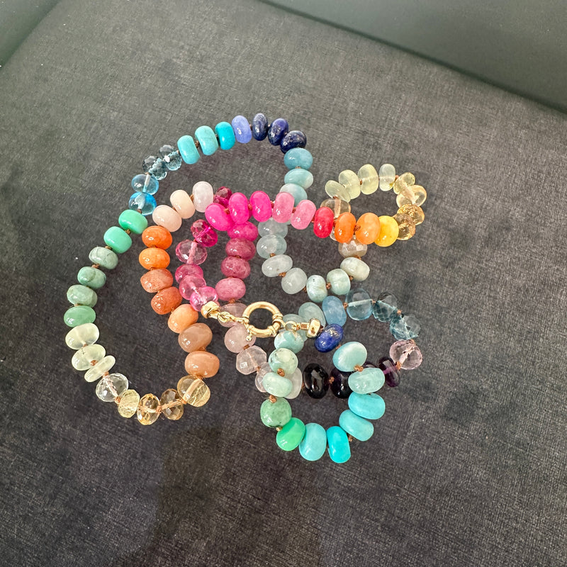 Cotton Candy Bracelets - LPL Creations - Handmade Jewelry 6.5