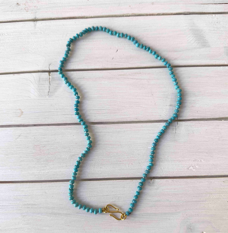 Knotted Turquoise necklace
