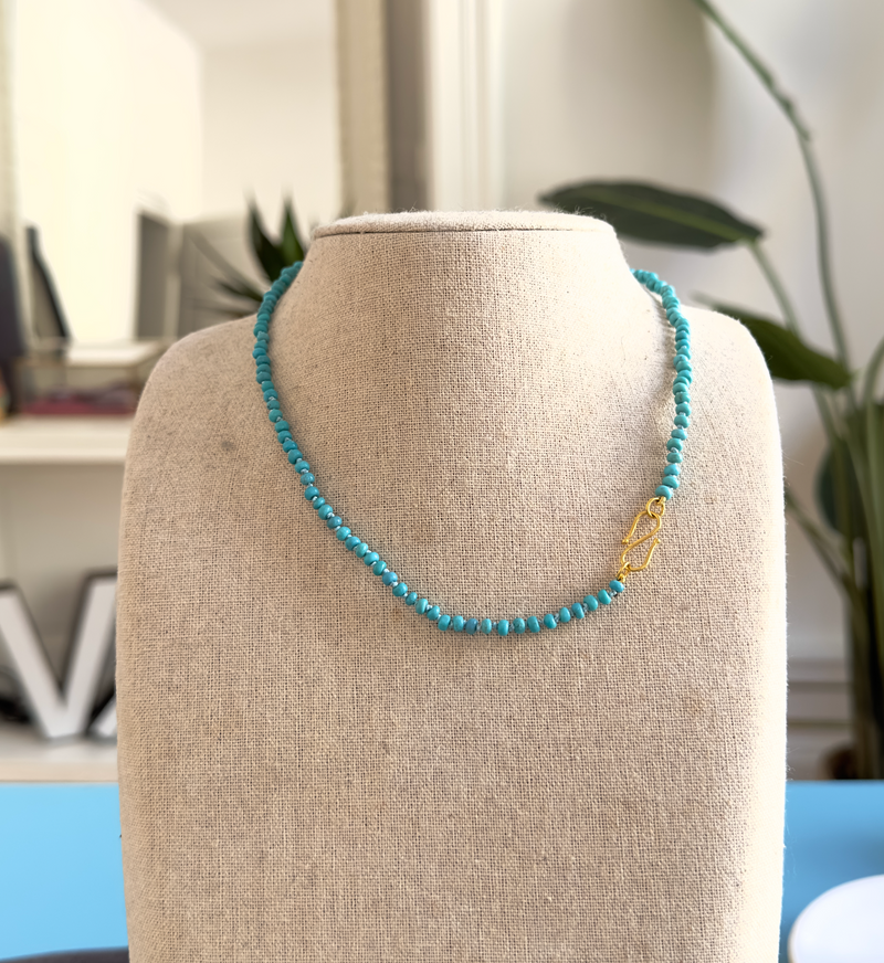 Knotted Turquoise necklace