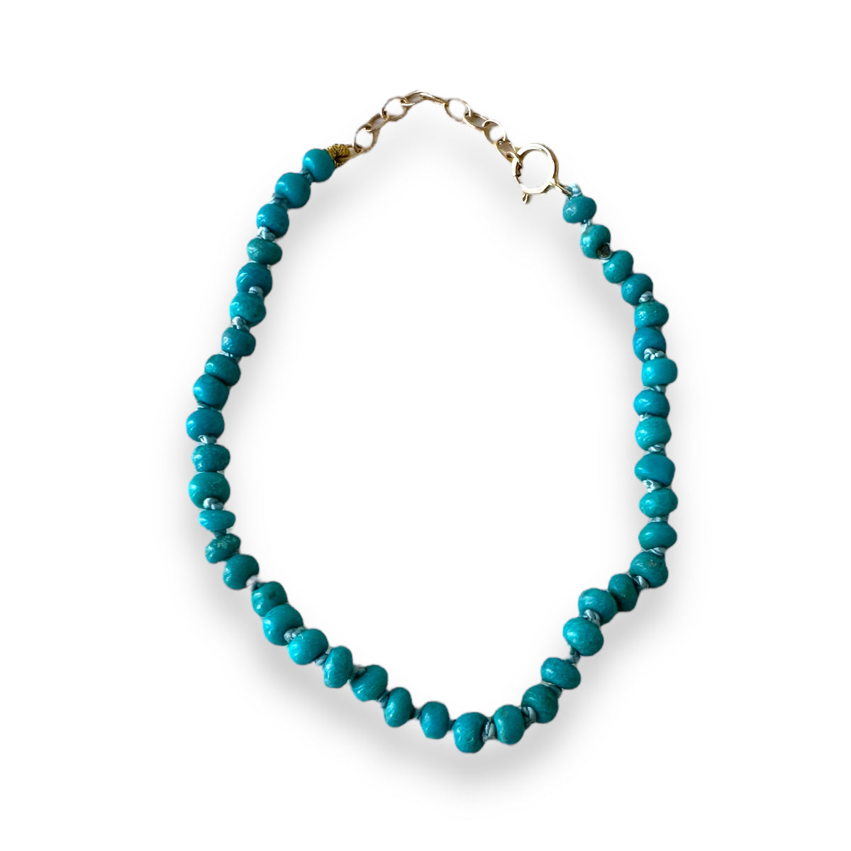 Knotted Turquoise bracelet