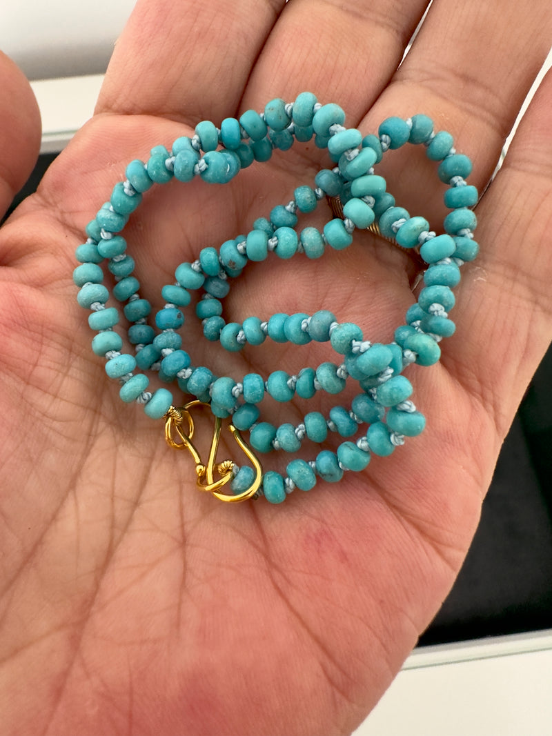 Knotted Turquoise necklace