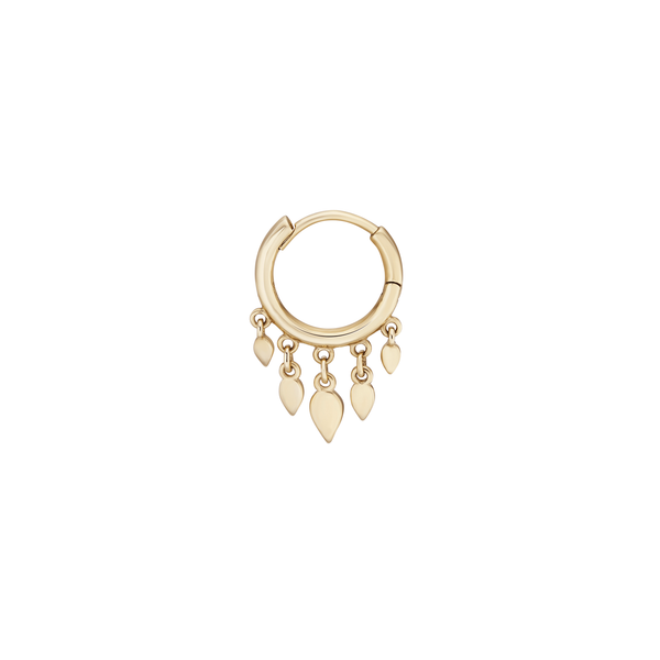 Cinq Tear Tassel Clicker Hoop