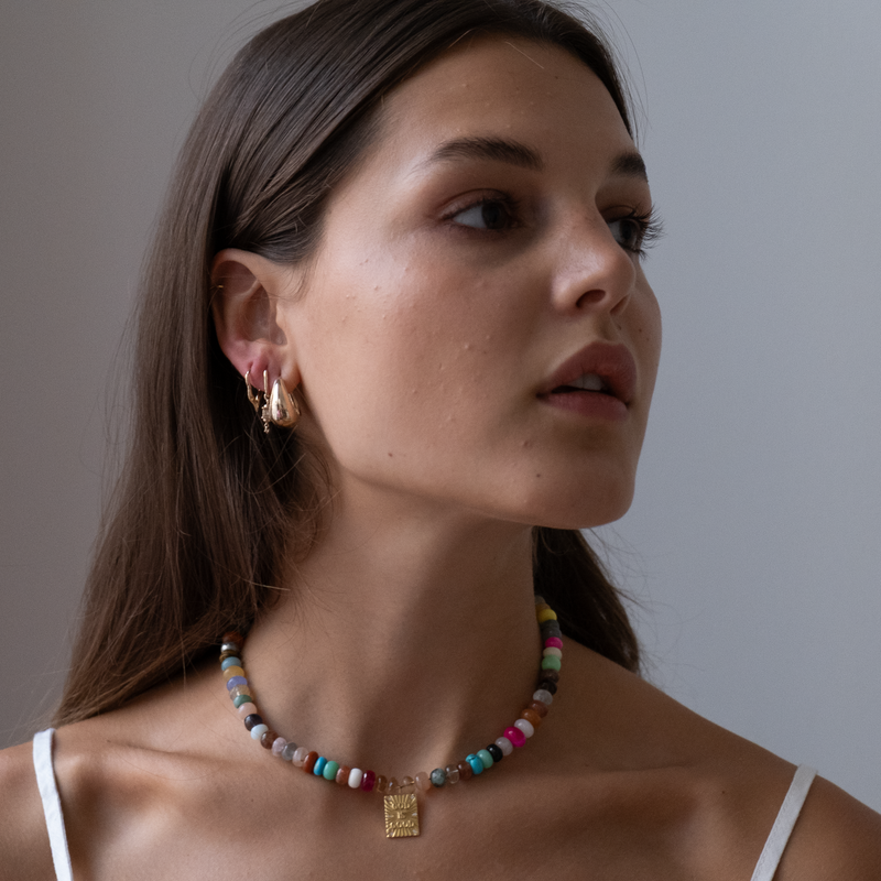 Dome Milgrain Edge Grande Hoops XL