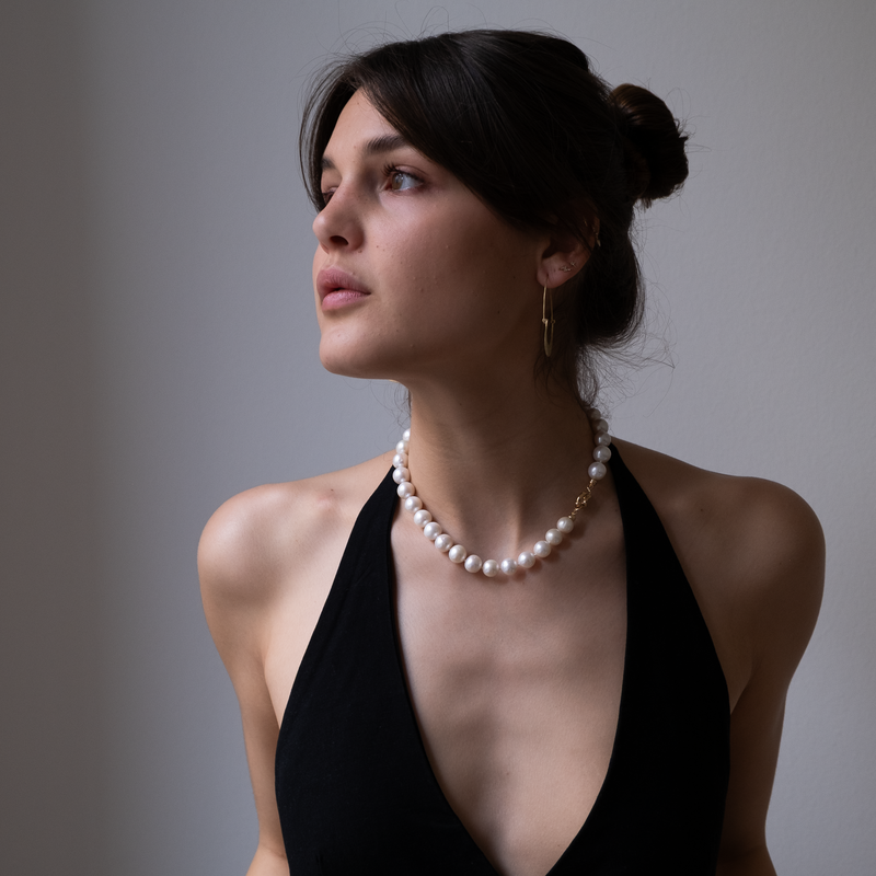 Fresh Water Pearl Necklace 10.5mm