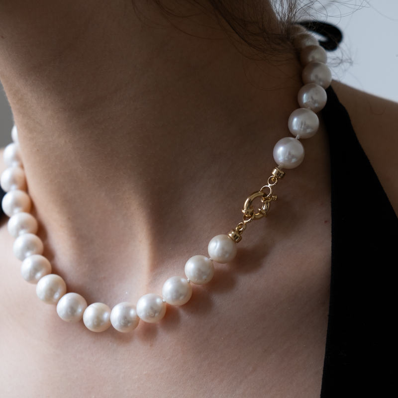 Fresh Water Pearl Necklace 10.5mm