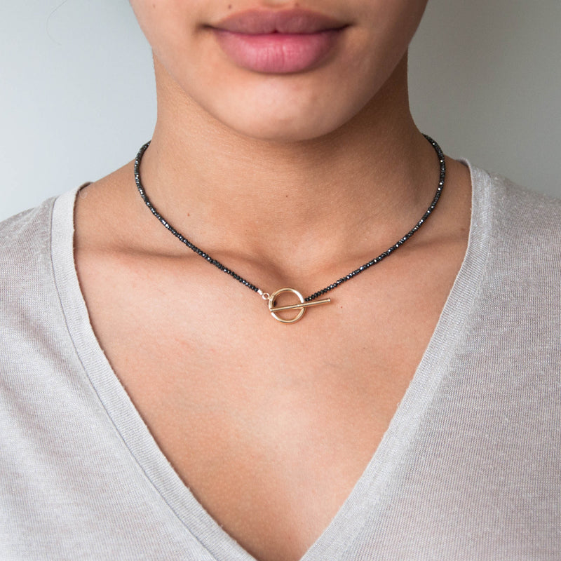 Black Diamond Necklace – Vivien Frank Designs