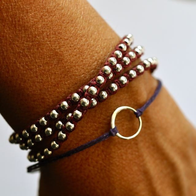 Infinity Ring Bracelet - Vivien Frank Designs
