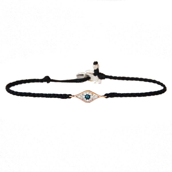 Evil Eye Braided Friendship Bracelet - Vivien Frank Designs