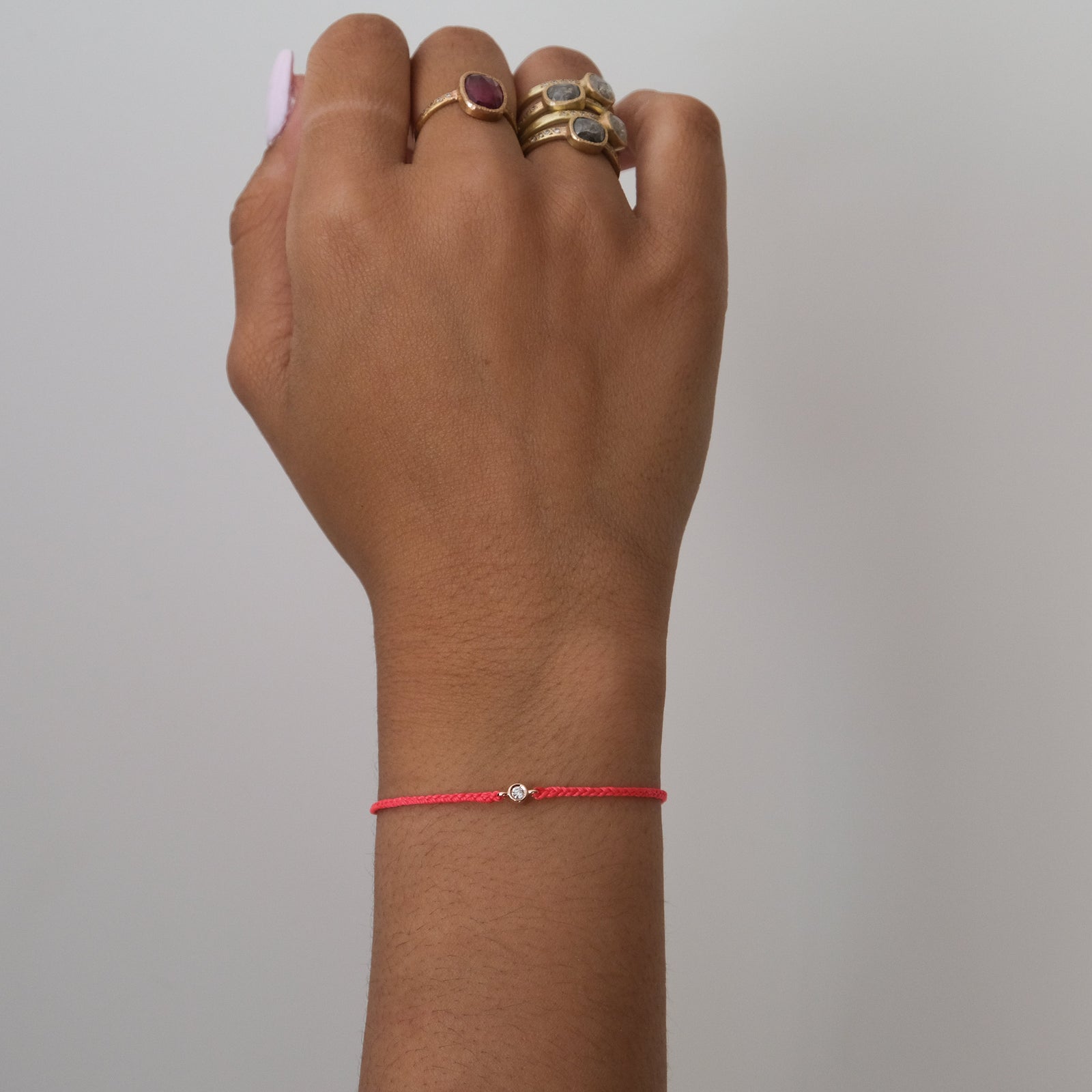 Genuine Diamond Friendship bracelets - adjustable – Vivien