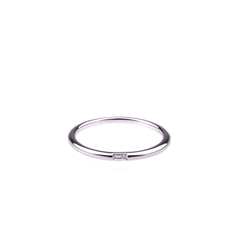 Diamond Baguette Ring - Vivien Frank Designs