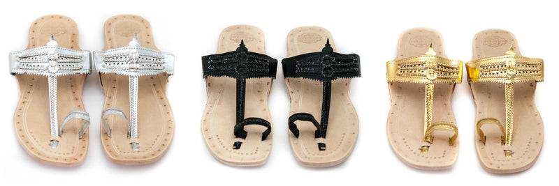 Toe ring sandals - Jesus walkers - Vivien Frank Designs