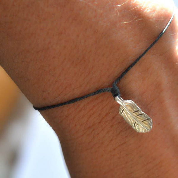 Cutest-Feather-bracelet - Vivien Frank Designs