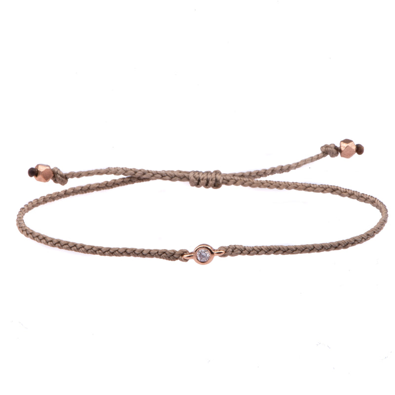 Diamond Friendship bracelets - adjustable - Vivien Frank Designs