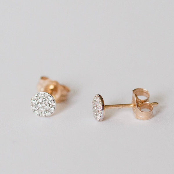 Diamond Stud Earrings – Vivien Frank Designs