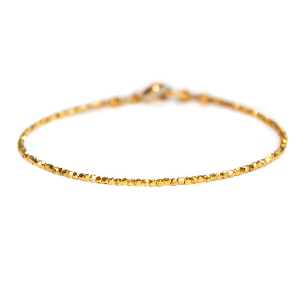 Gold Essential bead bracelet - Vivien Frank Designs