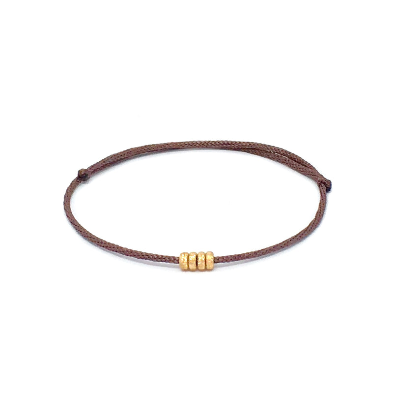 Gold Charm Bracelet in 14k - Vivien Frank Designs