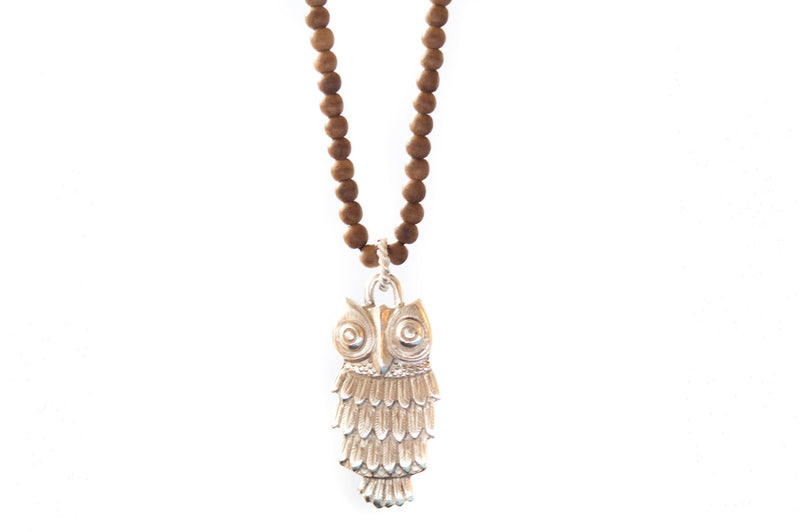 Owl Necklace - Vivien Frank Designs