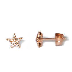 Diamond Star earrings - Vivien Frank Designs