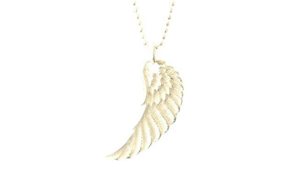 Angel wing pendant necklace - Vivien Frank Designs